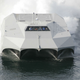 Illustration for article titled Americas Largest Carbon Fiber Ship Is a Seafaring Speed Demon